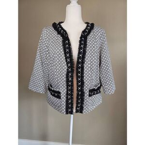 A. Giannetti Open Front Blazer Sz L